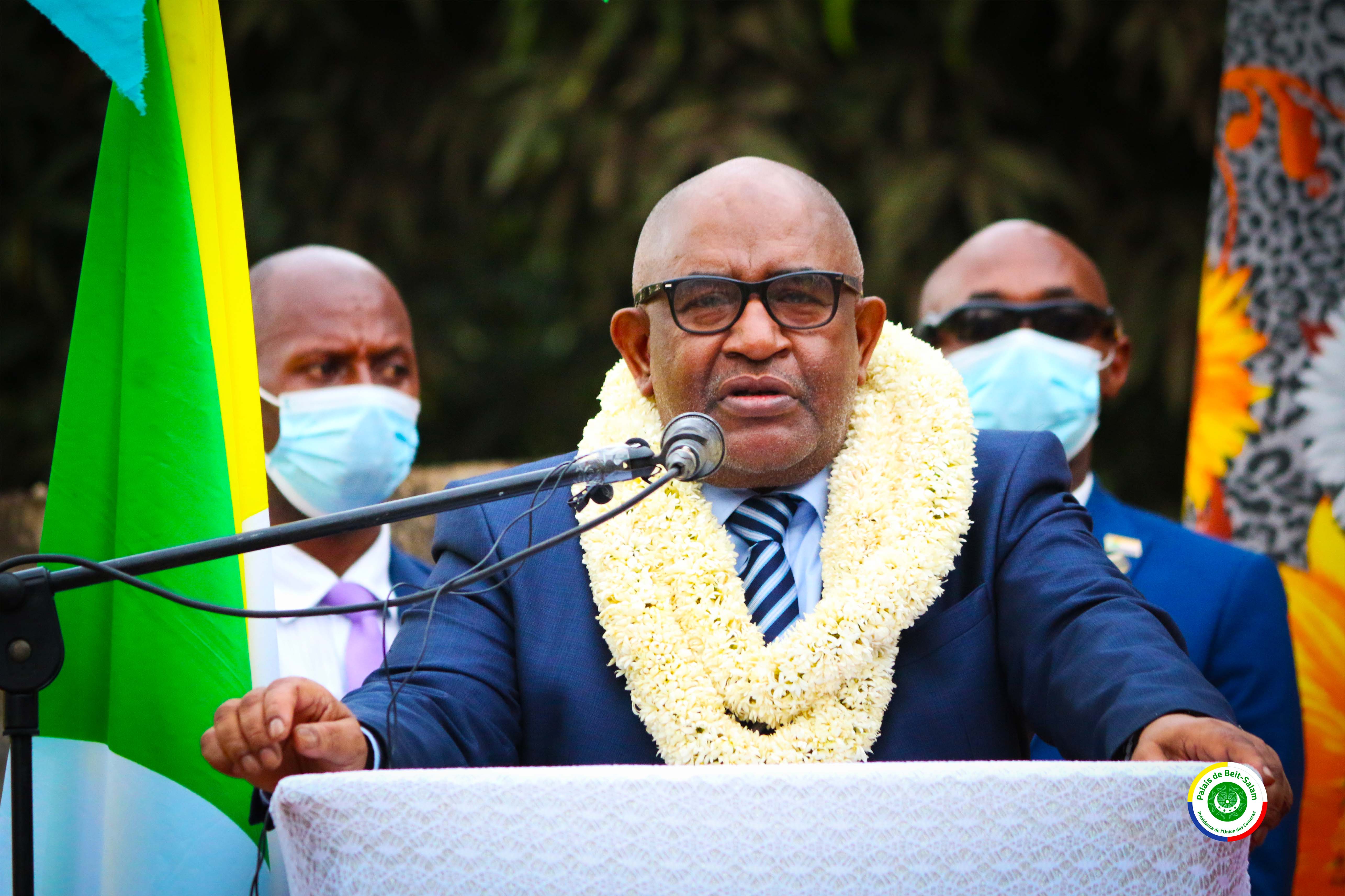Allocution de Son Excellence Monsieur AZALI Assoumani, Président de l’Union des Comores, à l’occasion de l’Inauguration des Voiries de la ville de Fomboni, à Mohéli.